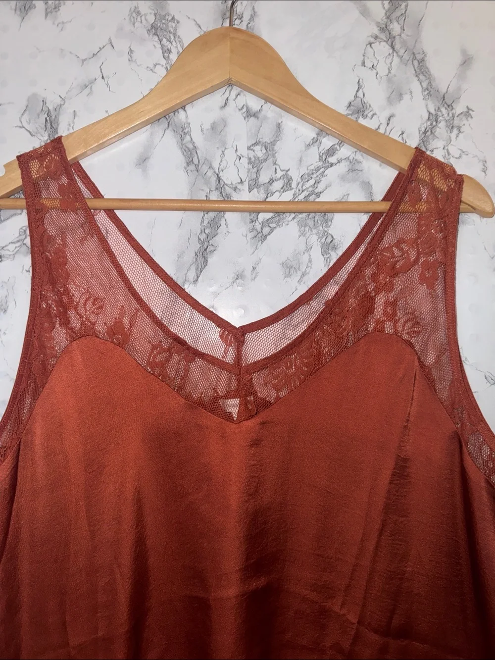Maurices Tank Top Burnt Orange Size 1X - Picture 4 of 6